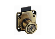 Smooth Swtich Cabinet And Drawer Locks Corrosion / Rust Prevention With Zinc Alloy Material